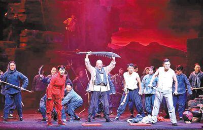 歌剧《刘胡兰》背景,红色青春的悲壮赞歌